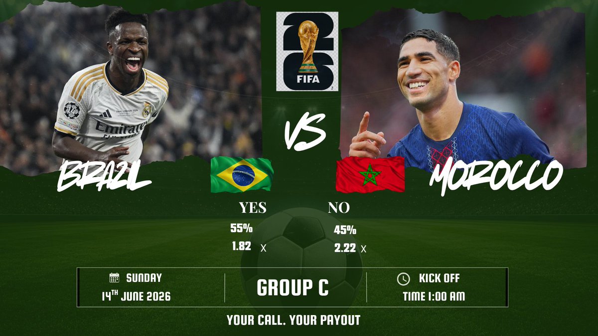 PredictaMarkets's tweet photo. It all goes down tonight📣🤩, who do you think has higher chances?? https://t.co/l6jJIO0yUS