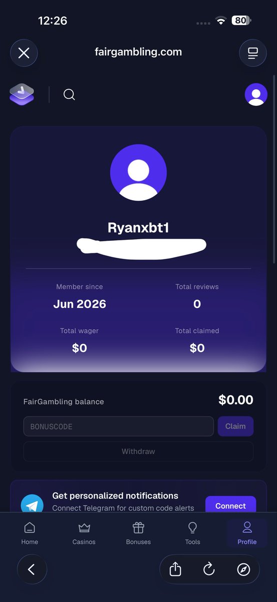 Ryanxbt1's tweet photo. @eliasraw7 @fairgambling Username: Ryanxbt1

Amazing opportunity ❤️ 

Hopefully blessings are coming my way 👀 https://t.co/YBG3QZCC1k
