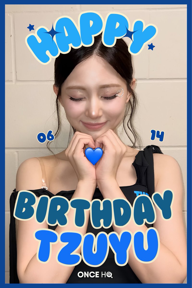 oncehq's tweet photo. Happy Birthday to our forever maknae, Chou Tzuyu! 💙 Stay healthy and happy! 😘

#To_Tzuyu_Who_Will_Bloom_Like_A_Butterfly #WelcometoTzutopia #HappyTzuyuDay https://t.co/5yVF191K89
