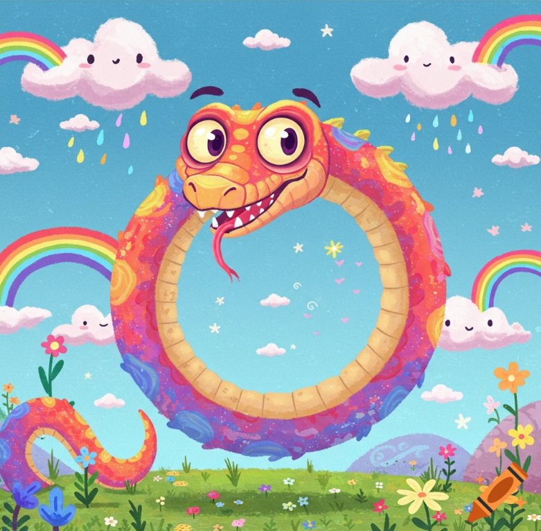 ferventale's tweet photo. @kamaradio You as an ouroboros https://t.co/BrhnnjlrqL
