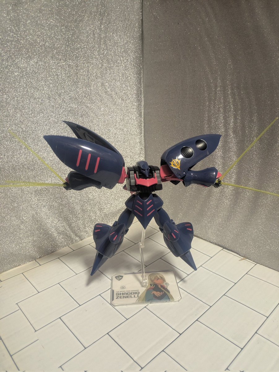 starrysky_2018's tweet photo. 完成したキュベレイマークII
開き手パーツを加工して指を独立可動にしてみました！！
めちゃくちゃかっこいい機体です。 https://t.co/2uImfiksi4