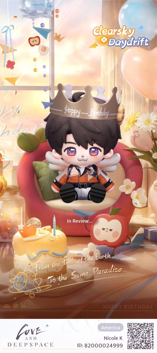 LunaDeFae's tweet photo. Posting for gems 💎 iykyk #Loveanddeepspace #otomegame https://t.co/MWfFc0Z2AI