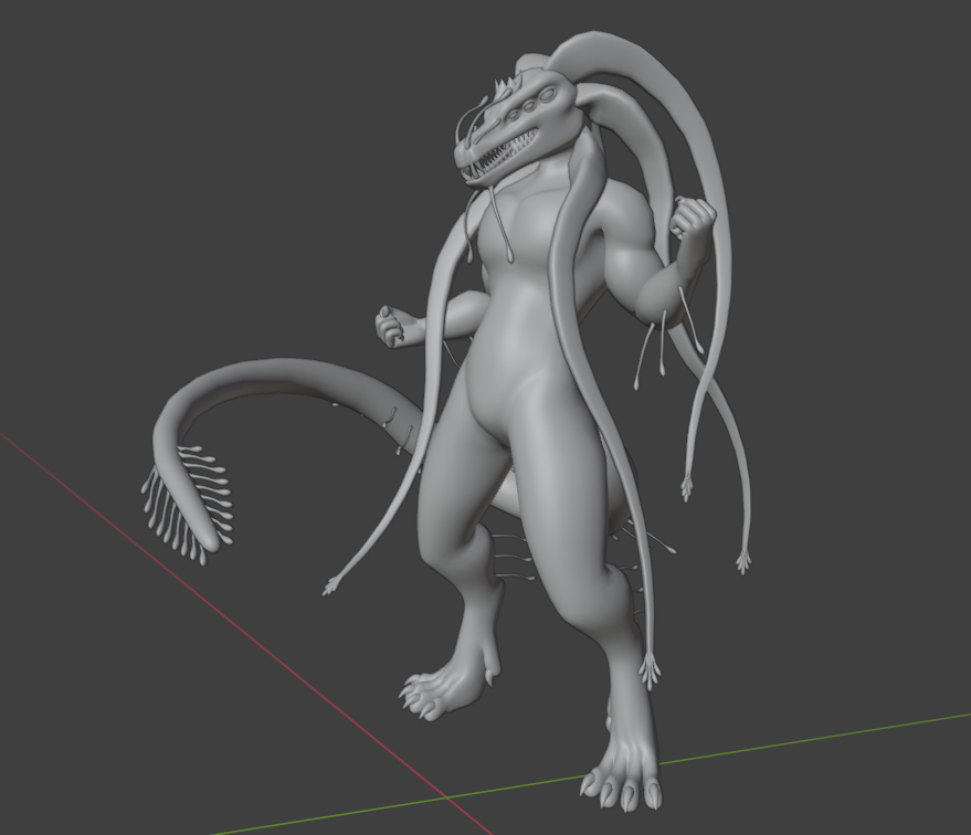DrakiousDerg's tweet photo. some body type and pose tests https://t.co/A4Egu5wpBa