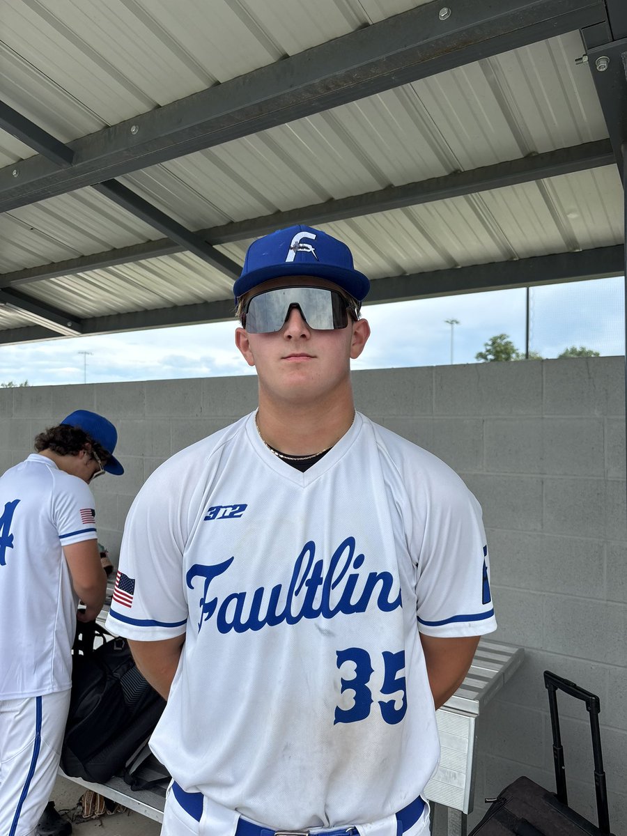 CWC_Arkansas's tweet photo. Faultline Baseball 15U Gray - 10
Building Champions 15U Starling - 6
Winner: Faultline Baseball 15U Gray 

PoG: Chase Waggoner #35 
2/4, 2 RBI
1.1 innings pitched, 1 hit, 2 runs, no earned, 0 walks, 1K https://t.co/jxaHiix0a8