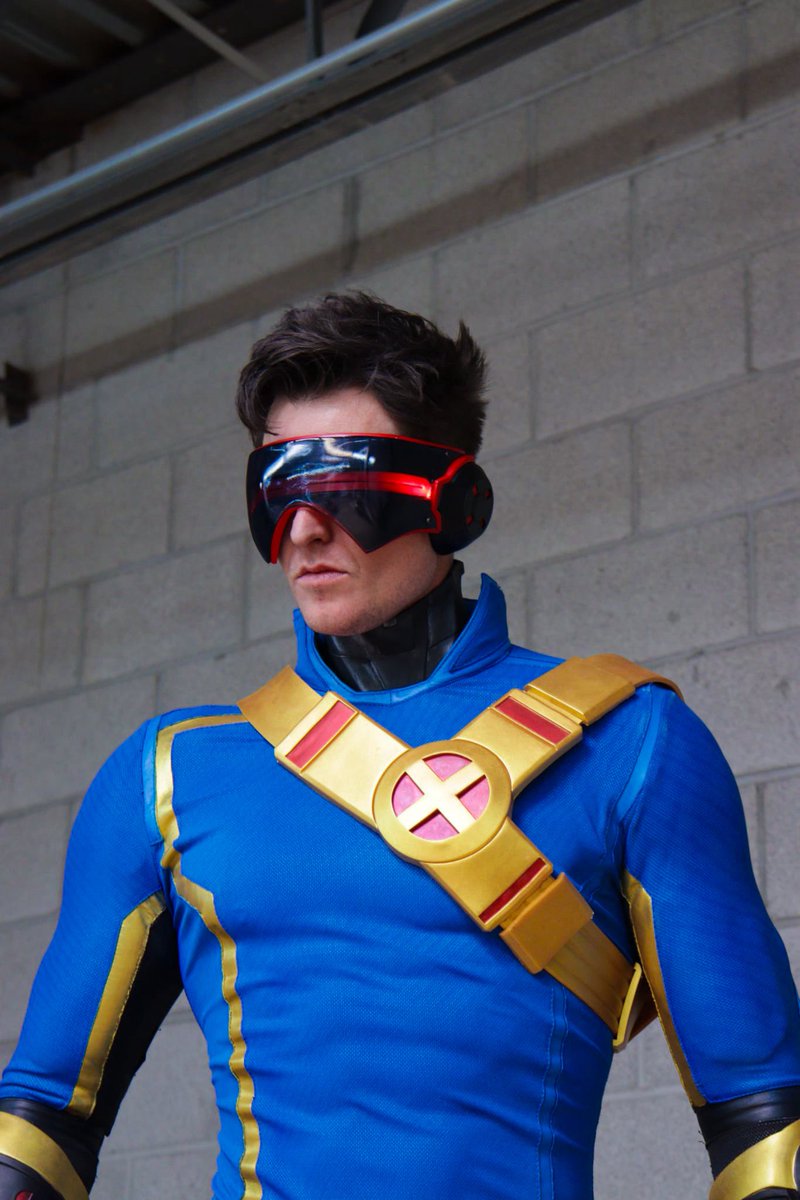 Sentinel_pr1me's tweet photo. Cyclops visor from #marvelrivals 
Cosplayer @Spidermannreal1 https://t.co/q6ah4UmlQx