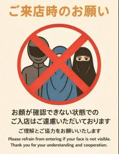zundamotisuki's tweet photo. The Netherlands has banned burqas in all public places.

For security reasons, women wearing burqas are not even allowed to enter hospitals.

Do you support this measure?

I support it.

I would like the same ban to be implemented worldwide. https://t.co/63tjDbFPZ3