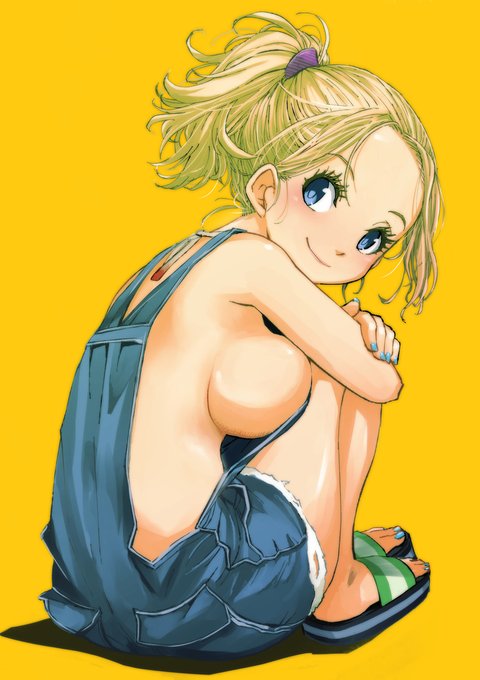 #見た人も無言で金髪or黄髪をあげる
