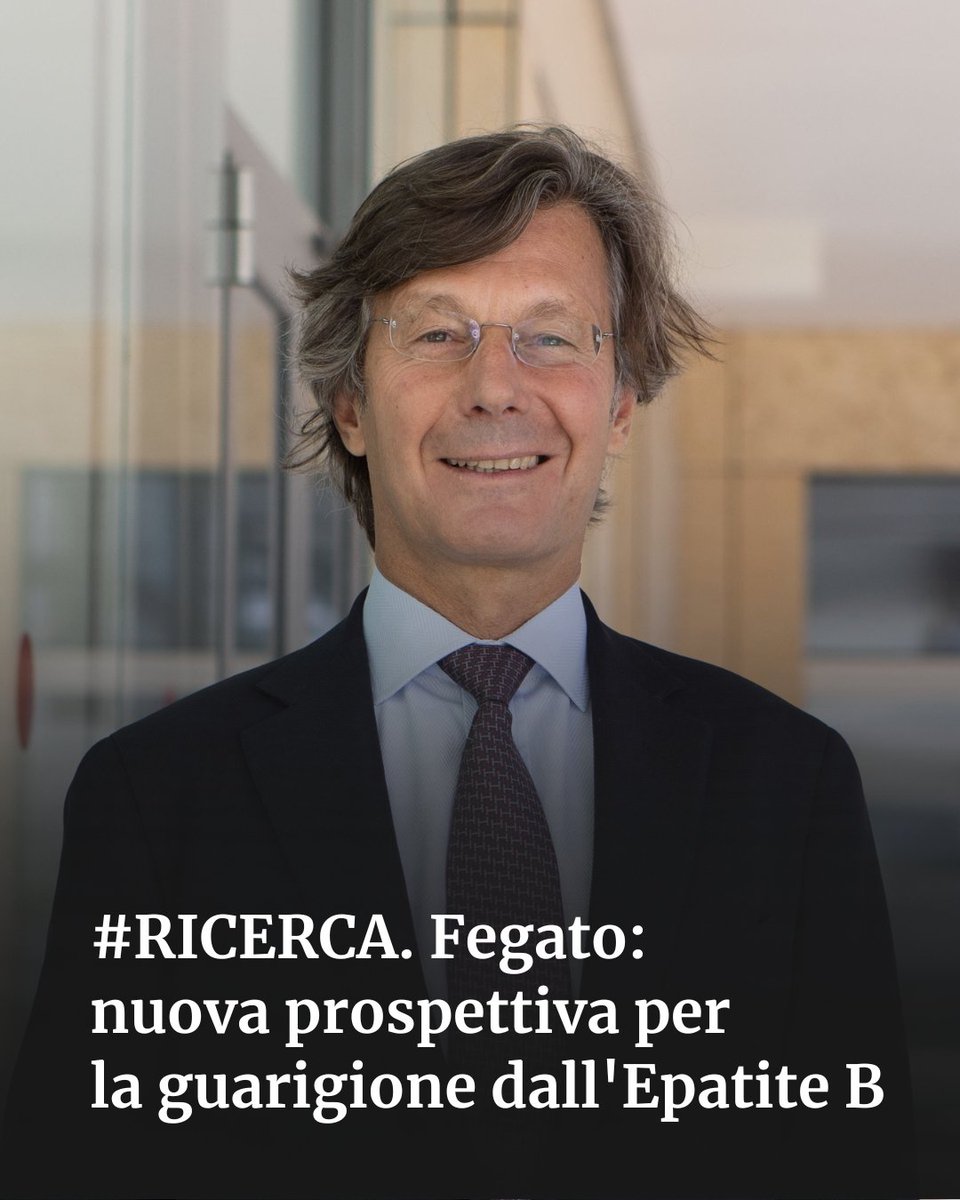 policlinicoMI's tweet photo. #Fegato: farmaco innovativo consente la guarigione dall'#EpatiteB a 1 paziente su 5. La #ricerca vede il contributo del team guidato da Pietro Lampertico, direttore #Gastroenterologia ed #Epatologia di #PoliclinicoMi e ordinario de @LaStatale di Milano
➡️https://t.co/p2gRrWSwRJ https://t.co/V5TsaClDmR