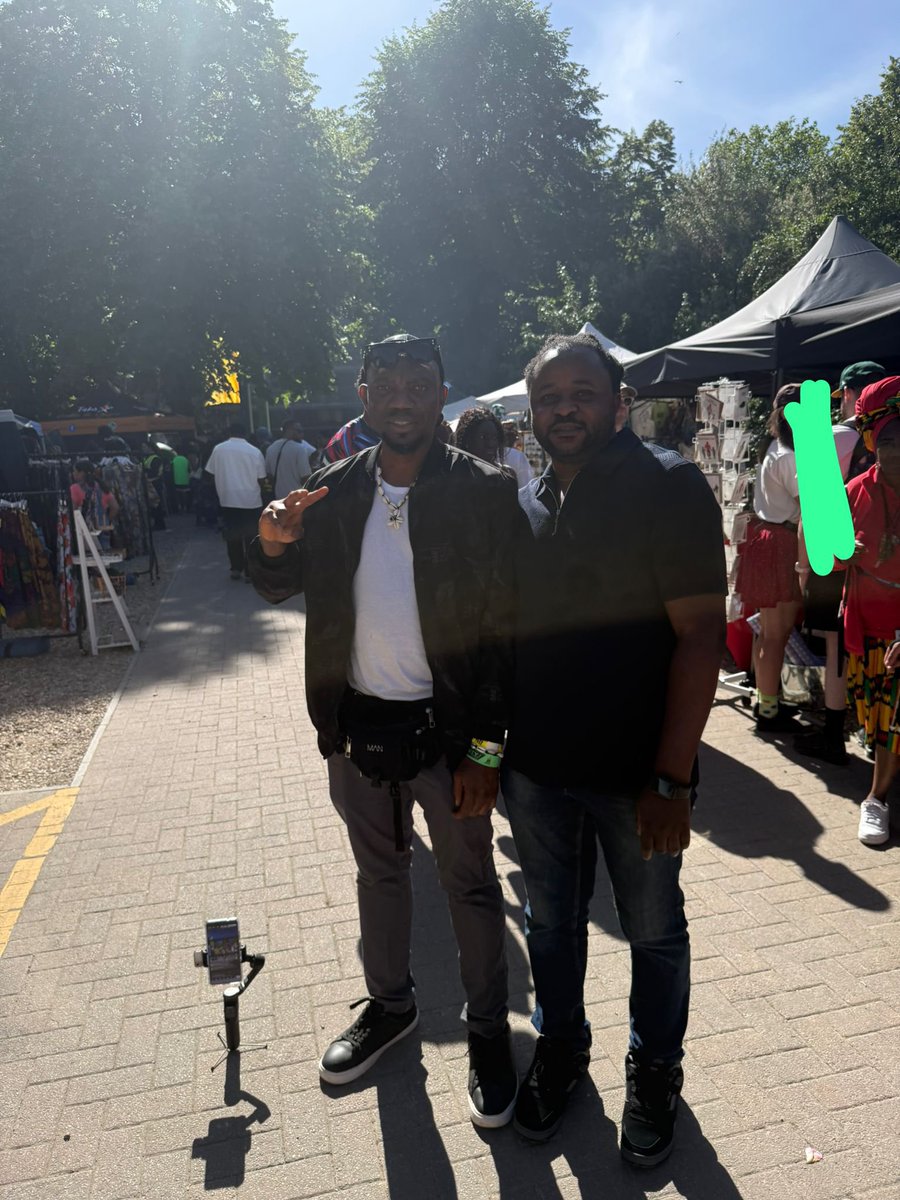 boye4christ2006's tweet photo. How many of us remember this TikTok guy: Jectimi ? I met him at an Afro fest in the UK 🇬🇧 today. 

He doesn’t stay in my town,  but he came for the Afro fest 

He wasn’t sacked oo, we spoke at length. He was even life on TikTok as we were speaking. 

The story wasn’t true, someone that has several gigs from different companies. 

This was his story then: 

“A UK-based Nigerian Ticktoker known as Jectimi, recently confessed that him and his Ghanaian colleagues lied about their truck-driving experience to secure a jobs of £350 per 8-hour in the UK.

He made a video and posted it online, the video went viral, & the company saw it, few days later the truck driving company sacked him and his Ghanaian friend”.
