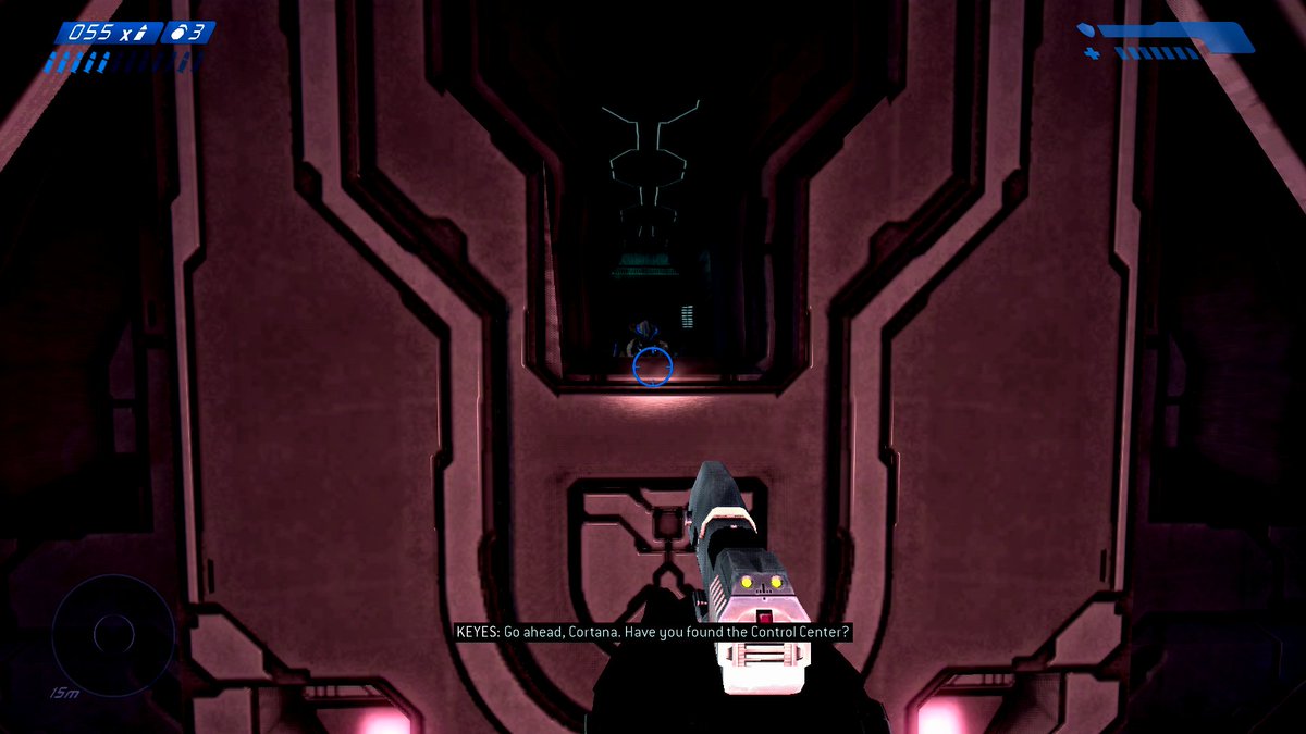 SamuelHayden01's tweet photo. I was playing Halo: Combat Evolved anniversary, then i found out you can kill this elite through the glass,Why didn't i think of that? https://t.co/fUh72VbY5L