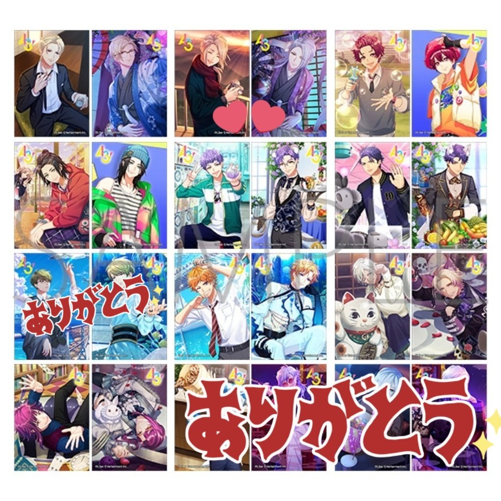 Yui_0921_55112's tweet photo. 【交換/譲渡/買取】A3! ブロマイドコレクションキャラバッジコレクション

譲：画像のもの/定価＋送料
求：同種 雪白東/定価＋送料

アニメイトにて各1BOX予約済。

プロカあります。
お気軽にお声掛けください。 https://t.co/6gcXqYBWu4