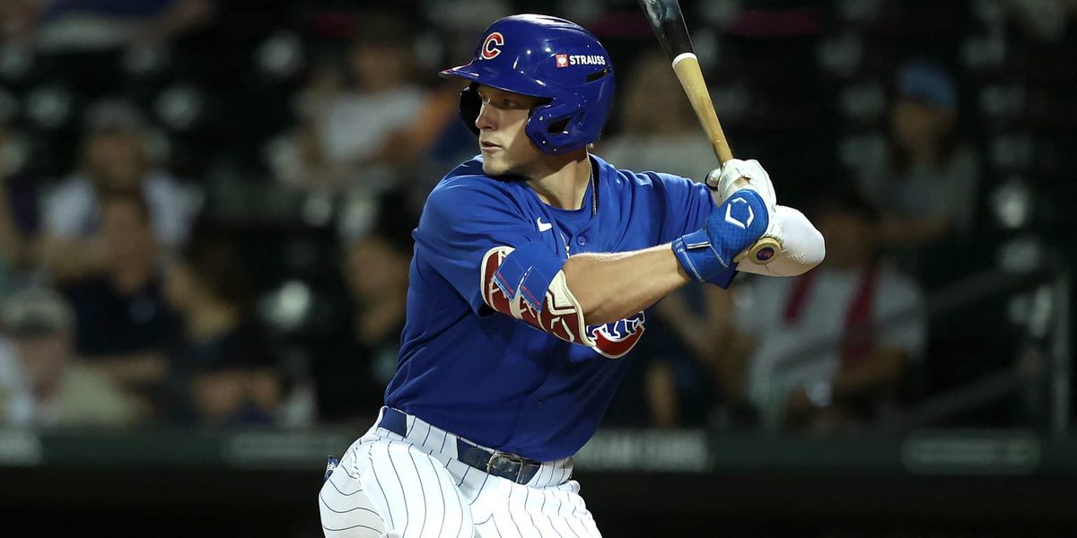 EricCrossMLB's tweet photo. Highest wRC+ by a prospect under Age 20 this season.
Min 150 PA

1. Josiah Hartshorn (CHC) 163
2. Eli Willits (WAS) 156
3. Chase Harlan (LAD) 155
4. Tate Southisene (ATL) 154
5. Eric Hartman (ATL) 152
6. Taitn Gray (TBR) 142
6. Kayson Cunningham (ARI) 142 https://t.co/jiTrFU3Azn