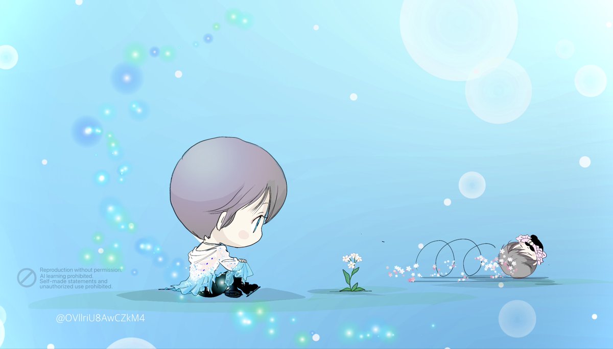OVlIriU8AwCZkM4's tweet photo. 勿忘 𓂃◌𓈒𓐍🫧⟡.·

 #幾重
 #羽生結弦選手 https://t.co/D2RbsGZT0G