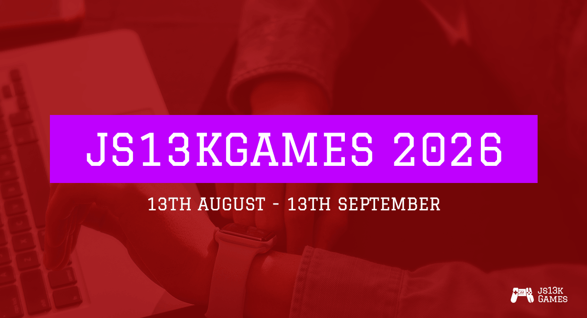 js13kGames's tweet photo. We're starting the countdown to #js13k 2026 - in two months from now we'll be having a fifteenth (!) edition of our yearly web game development competition where you have to squeeze your game into a 13 kilobyte zip package to participate.
https://t.co/dDH6eXUZuz
As always: expect to have fun, and win lots of cool prizes and swag.
#gamedev #gamedevjs #gamejam #compo #codegolf #competition #indiedev #indiegames #JavaScript #HTML5