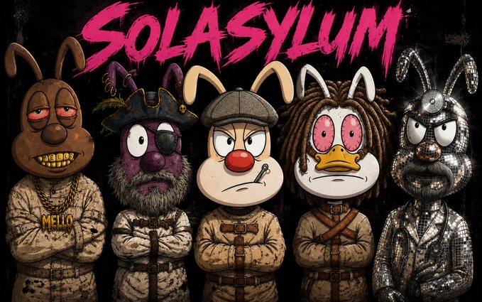 FatmemesX's tweet photo. FatMemes Show - Tuesadays 9 PM EDT 

SPACES MEDIA - @Spaces_MediaLLC 

SPECIAL GUEST THIS WEEK: 
 
The Delusionals - SOLASYLUM

@DocOnChainX @MelloOnChain @StrawHatStew @TrendScalezz @mr_casquetteX https://t.co/uj3Wv5rI7H