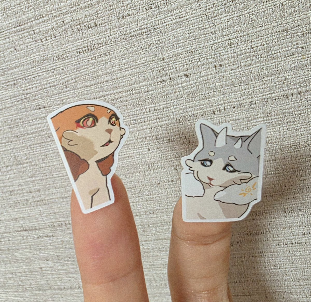 __QeL__'s tweet photo. ㅋ 샷추님이 주최해주신 파데 문구교류용으로 만든 >>>먼가 작고 존나이상한 키메라스티커<<<
#phaidei‌ https://t.co/AkxQBmAr31