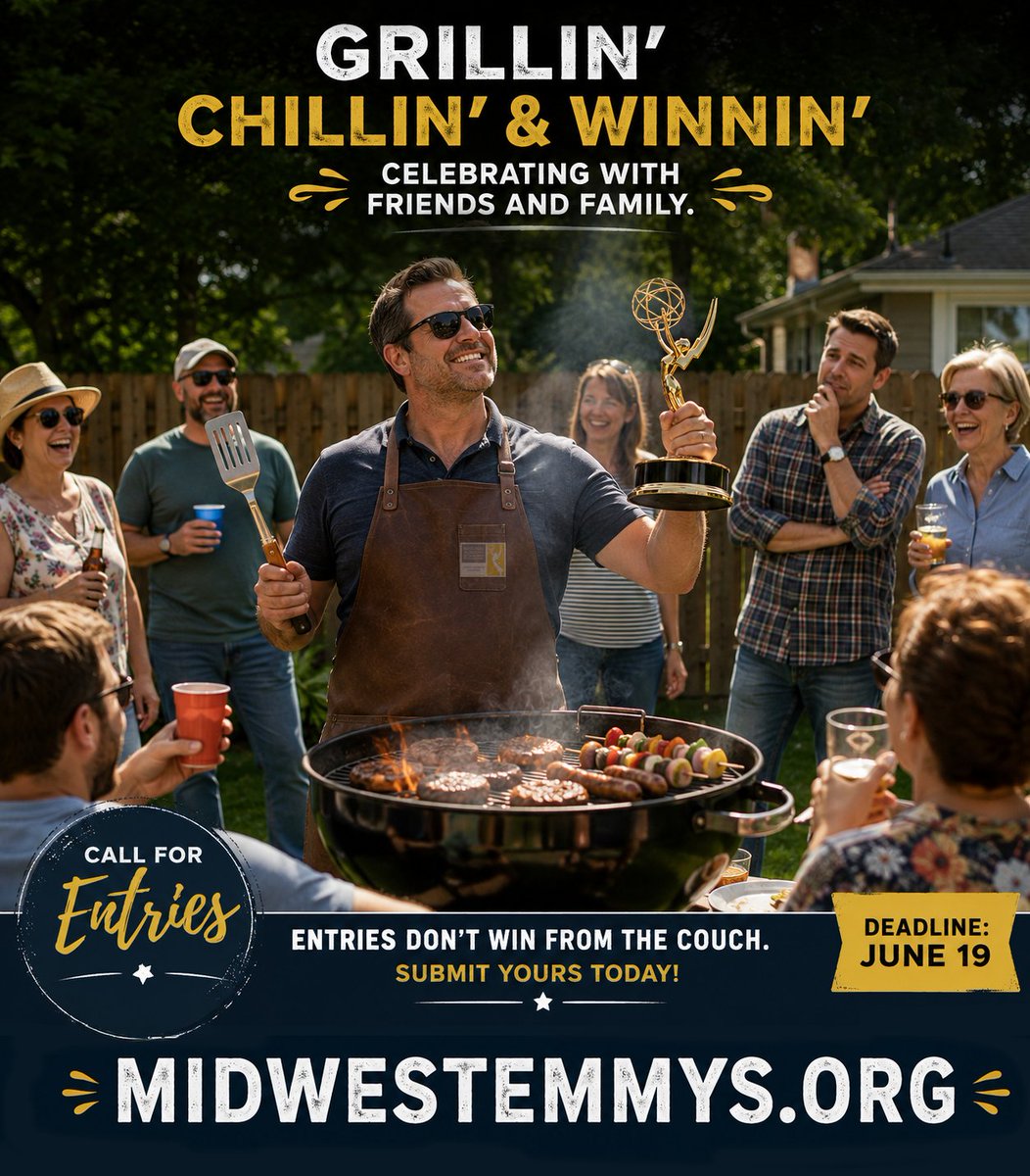 MidwestEmmys's tweet photo. Upper Midwest Emmy® entries don't win from the couch. Submit yours today! https://t.co/o44rNrEkel https://t.co/KTG7238Mp5