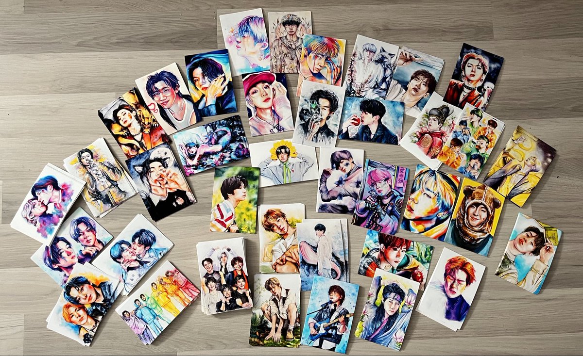wongeobugi's tweet photo. The prints for Monsta X in Paris arrived 🥰

Hope I will meet lots of lovely monbebe at the K-expo in Paris to share them with! 🫶 https://t.co/ct2gxTlogA