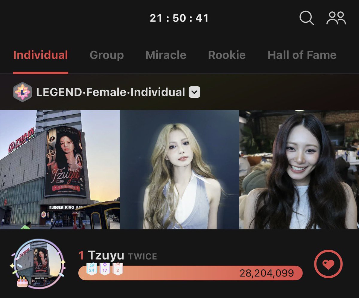 TFVUnion's tweet photo. TZUYU’s CHARITY FAIRY 🧚‍♀️💙

Goal 🎯 55,555,555 Hearts

Continue casting your DH &amp; spare of EH under DAHYUN’s community posts on or before 11:29PM KST (Choeaedol App)
🔗https://t.co/acBOyNRZun

HAPPY TZUYU DAY
#나비처럼_피어날_쯔위에게
#WelcometoTzutopia https://t.co/CefxnbA690