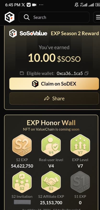 ukazer_'s tweet photo. 📢 Message to the @SoSoValueCrypto Team

I kindly ask you to review this comparison fairly There are several things that have confused me and many other community members, and we would appreciate a detailed explanation.

This account has:
✅ 50 Million EXP
✅ 335,000 Affiliates
✅ Real User Level 4
✅ EXP Level 7

Meanwhile, my account has:
✅ 54 Million EXP
✅ 24 Million Affiliates
✅ Real User Level 4
✅ EXP Level 7

So, with all due respect, I would like to ask what made this account receive an allocation of 28,500 SOSO while I was only allocated 10 SOSO 😭💔

We are not asking for special treatment; we are simply asking for transparency and a clear explanation of the allocation criteria so that everyone can understand how the calculations were made.

Since the beginning of Season 2, I have consistently created YouTube videos to promote SoSoValue brought in new users taught people how to use the project, and encourage them to participate. You can verify my efforts on my YouTube channel here: https://t.co/vTw9uarMEj
Thanks to @SaleemCryptoo 

I dedicated my time and effort because I believed in this project. That is why the outcome has left me with many questions.

I respectfully request that the SoSoValue team provide a full explanation of the allocation methodology to remove doubts, ensure fairness, and rebuild the community’s trust.

May Allah grant us justice, reward everyone for their sincere efforts, and guide us all toward what is best.