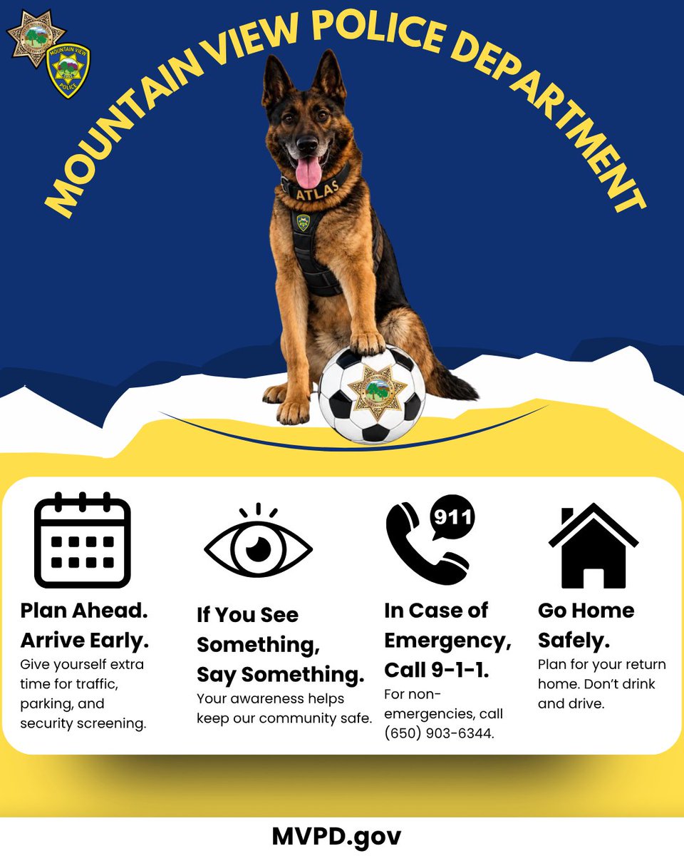 Mountain View Police tweet media