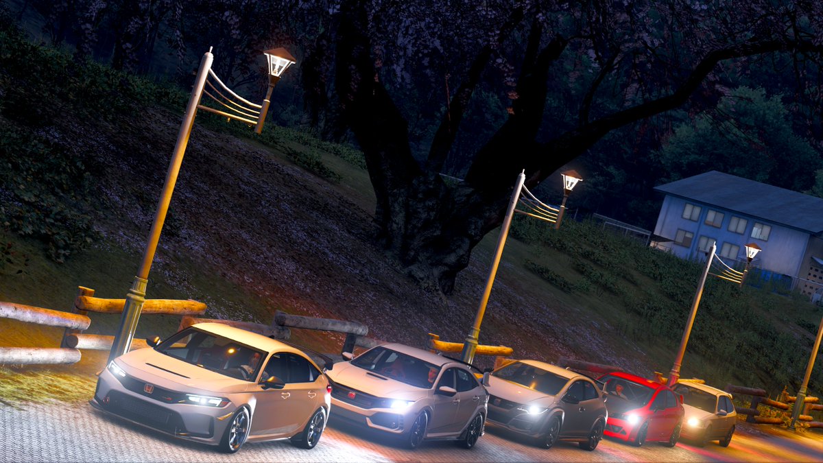 TreeLiu123's tweet photo. #ForzaHorizon6Japan
#ForzaHorizon6
#シビック
#civic
#fk8
#fd2
#fk2
#XboxJP
友人との写真撮り
全員シビック
年代順最高
ちなみに自分がリアル乗ってるのがFK7ですいつかtype r乗れたら良いな https://t.co/bbF6VfKNFj