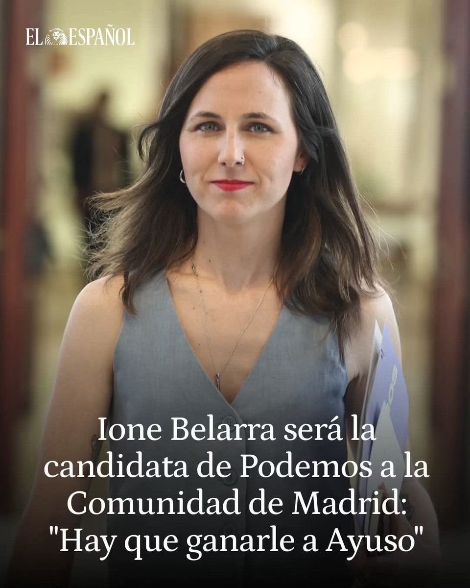 SILVIASG17's tweet photo. #ContigoSiempreIone
La próxima presidenta de la Comunidad de Madrid!
Si se puede!!! ✊
💜🤗 https://t.co/smOe7yTRwV