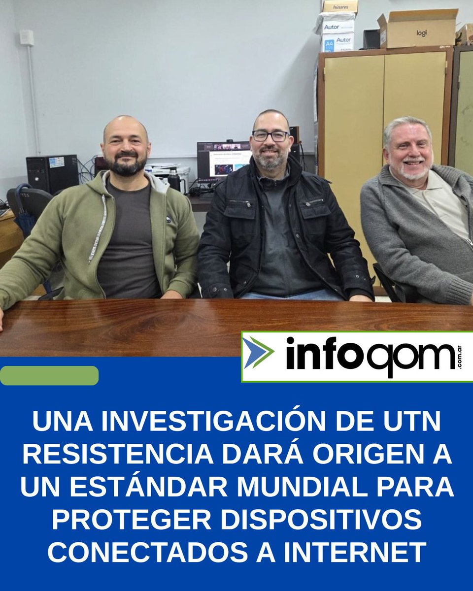 InfoqomN's tweet photo. 👨‍🎓El trabajo, titulado Intelligent Anomaly Detection System for Internet of Things, es el resultado de más de 5 años de investigación realizada en el Centro de Investigación Aplicada en Tecnologías de la Información y la Comunicación de la UTN Resistencia.
https://t.co/mnGIQCJbjO https://t.co/JKmGPZzXKf