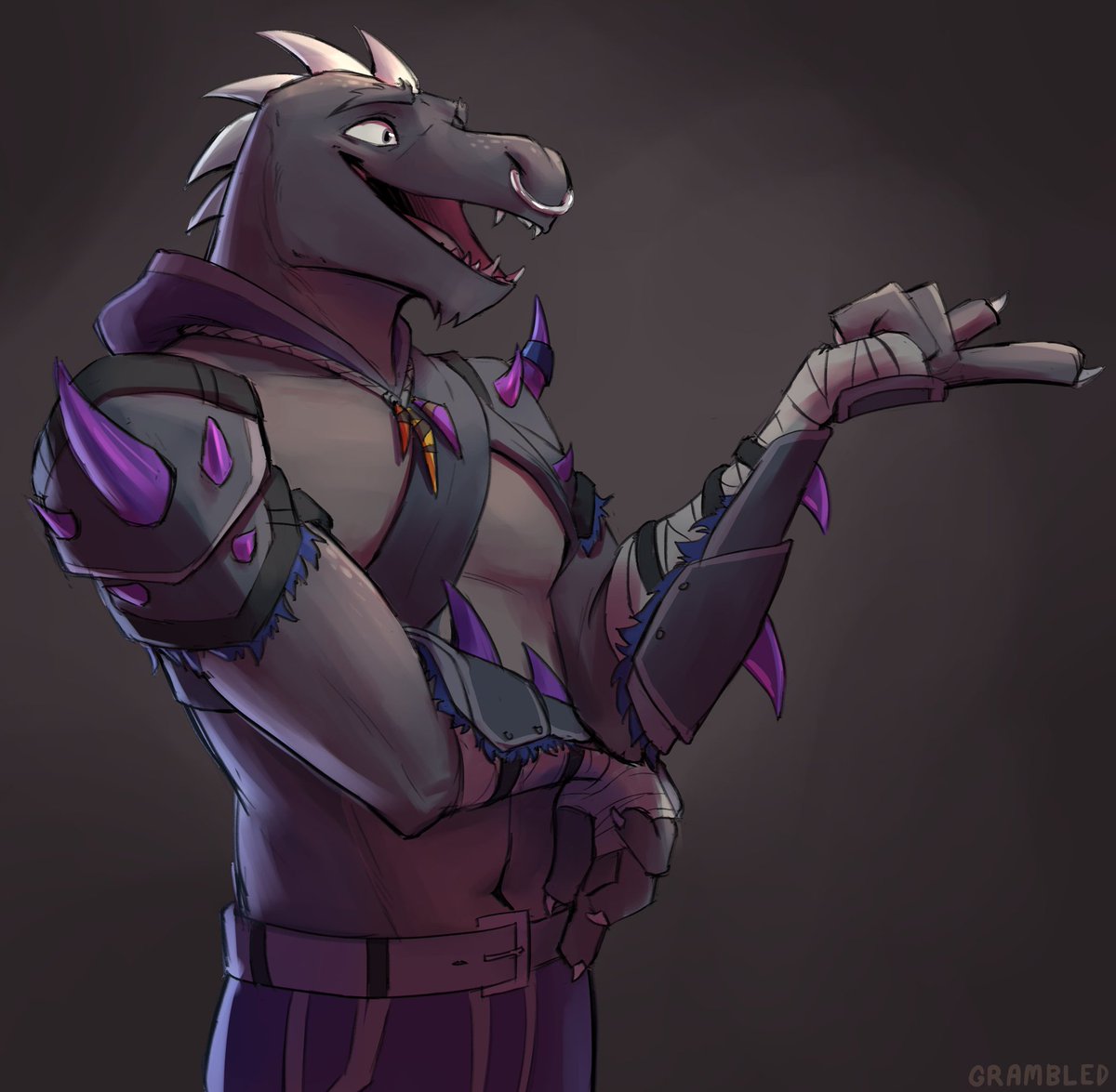 Drakhunterx's tweet photo. Looks like Adrax is enjoying the conversation, what is he talking about?

Oldie from @/grambledeggs !!! https://t.co/NnLbWGYwW2
