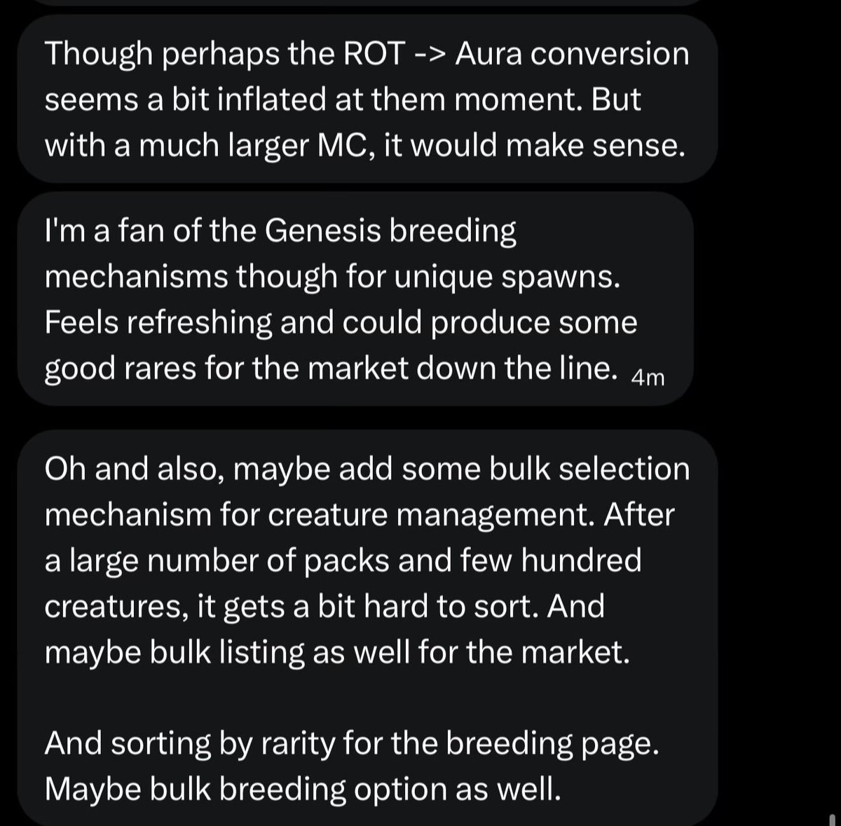 PonziRot's tweet photo. We’ve been receiving a lot of DMs on user experience and feedback which we greatly appreciate. 

Happy to hear out any bugs and suggestions for game improvement features.

Will implement these changes one by one in future updates. 

Let’s $ROT https://t.co/1nF98n8Grw