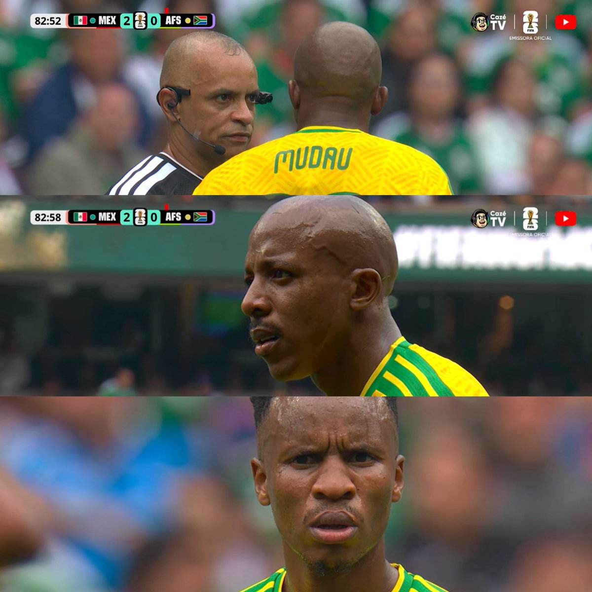 Fraldinha17's tweet photo. @Polly_Cunha Acabou de começar a copa, todos os jogos até aqui foram bem disputados, a CazéTV com uma cobertura simplesmente foda e logo no primeira partida já tivemos o primeiro meme dessa edição. https://t.co/veCAWKXJLm