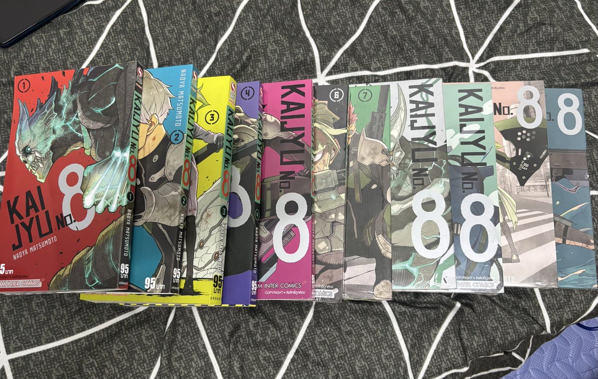 mayangyai's tweet photo. โล๊ะมังงะค้าบบบบบ

Kaiju No.8 เล่ม1-11
✅ 450บาท ส่งฟรีค้าบ
แกะซีลแล้ว5เล่มอีก6 เล่มยังอยู่ในซีล
พร้อมส่งเวลา00:00 - 10:00 น. (ทุกวัน)

สนใจดูรูปเพิ่มเติมได้นะค้าบบบ
 #ตลาดนัดมังงะ #มังงะมือสองสภาพดี 
#มังงะ #ส่งต่อมังงะ #KaijuNo8 https://t.co/uqxPy21upr