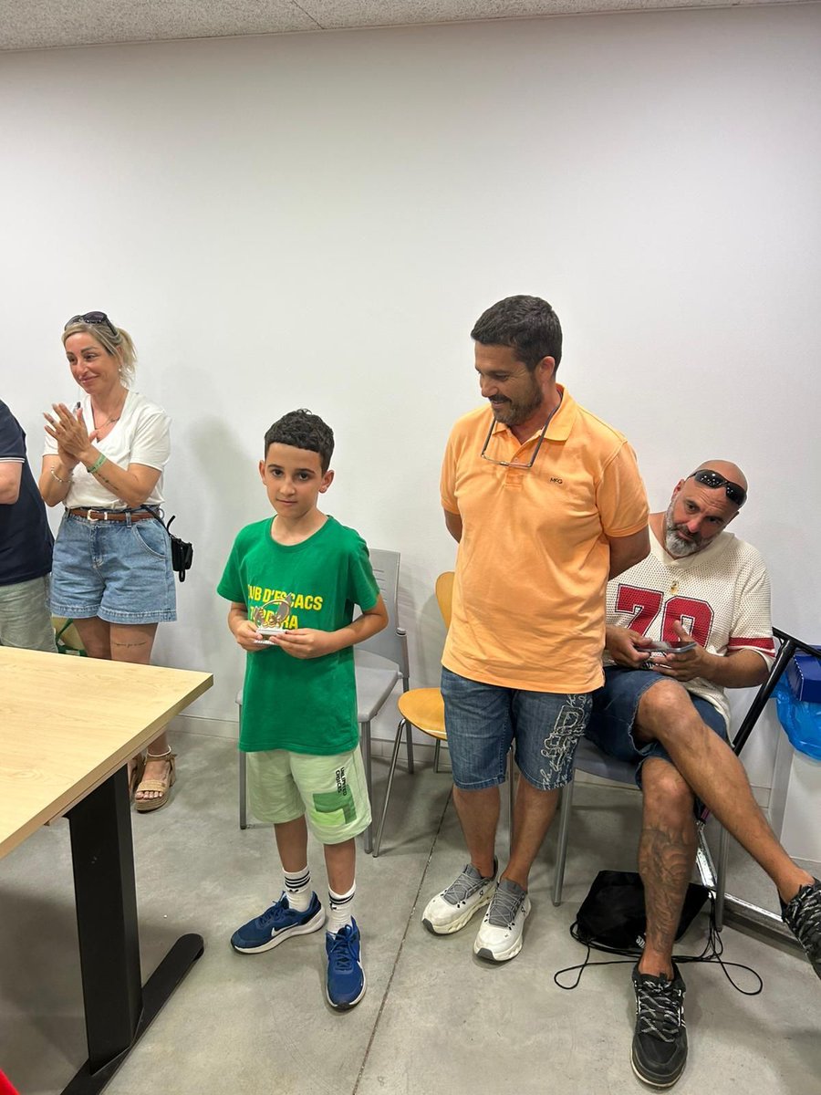 EscacsTordera's tweet photo. Pau Fernandez Quart classificat i trofeu de millor sub-12 en el Torneig Junior Costa Brava a Malgrat de Mar. https://t.co/glUxfFIyVu