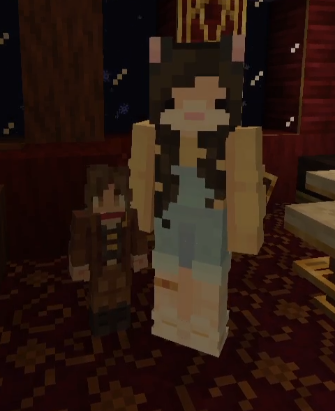 CaptainHarrie's tweet photo. lore accurate shubbledrift height difference https://t.co/prVazAfjN4