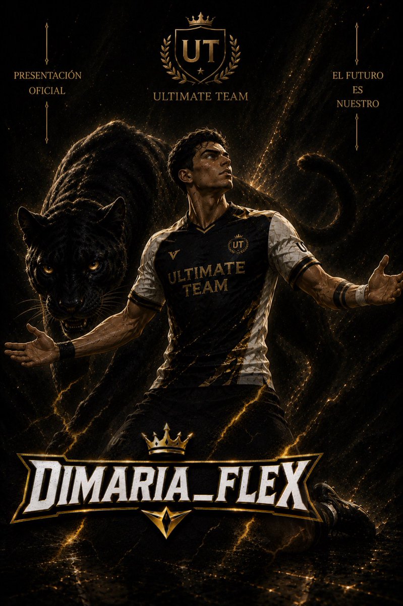 UltimateTeam_7's tweet photo. El arquitecto del ataque.

Cada pase es una amenaza.
Cada decisión puede cambiar un partido.

⚫⚪🟡 @Dimaria_flex se une a Ultimate Team.

El talento también puede ser peligroso.

⚜️ EL FUTURO ES NUESTRO https://t.co/irhcUDvmfl