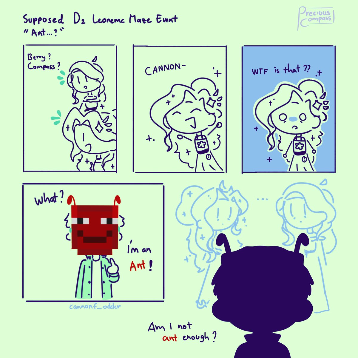 preciouscompass's tweet photo. My first civ event in Leonemc s5 maze event! I had a fun time playing as a flowerist 🌻

Here are comics of my experience during the event :D (4/9)

#leonemc https://t.co/I0OBs9Gx1X