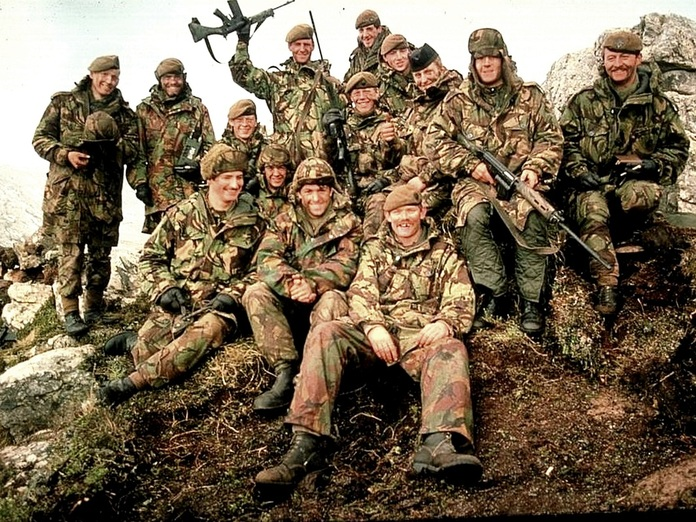 William69193438's tweet photo. Tonight 13/14 June, it will be exactly 44 years since the 2nd Battalion Scots Guards fought bravely through the night to take Tumbledown mountain in the final battle of the Falklands war.        
WE WILL REMEMBER THEM - 🫡🇬🇧 https://t.co/dDHx8ilg3r