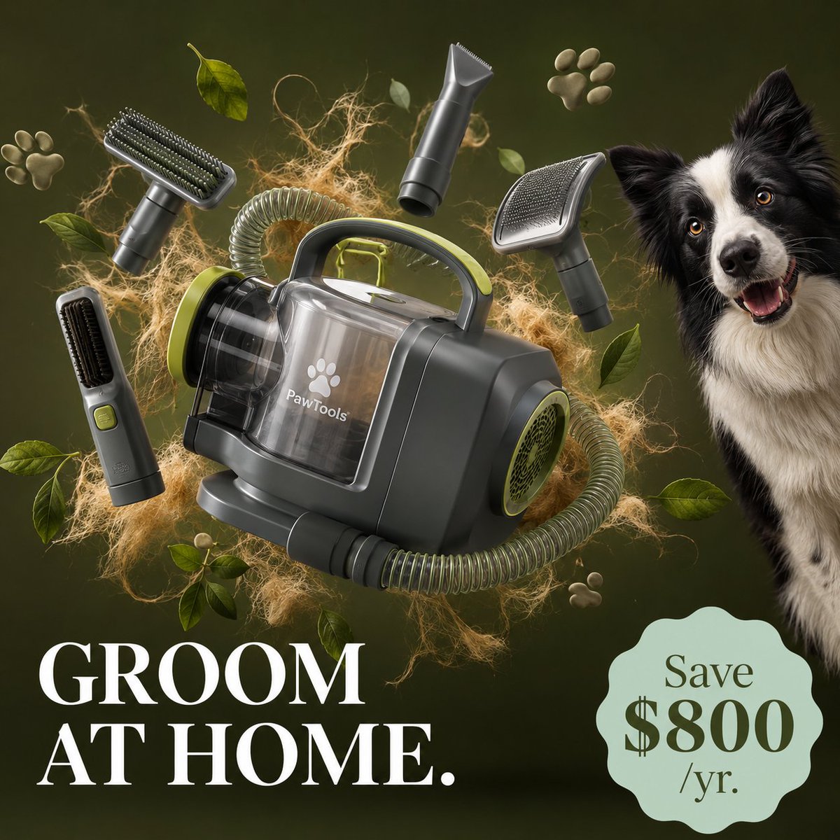 6_2Hooper's tweet photo. Groomers charge $85/visit. We charge $99 once.

The Pawdly Grooming Vacuum Kit pays for itself in 2 visits 🐾

Free shipping → https://t.co/usluVIqR5e

#DogGrooming #PetCare #DogMom https://t.co/Ey917jbMKv