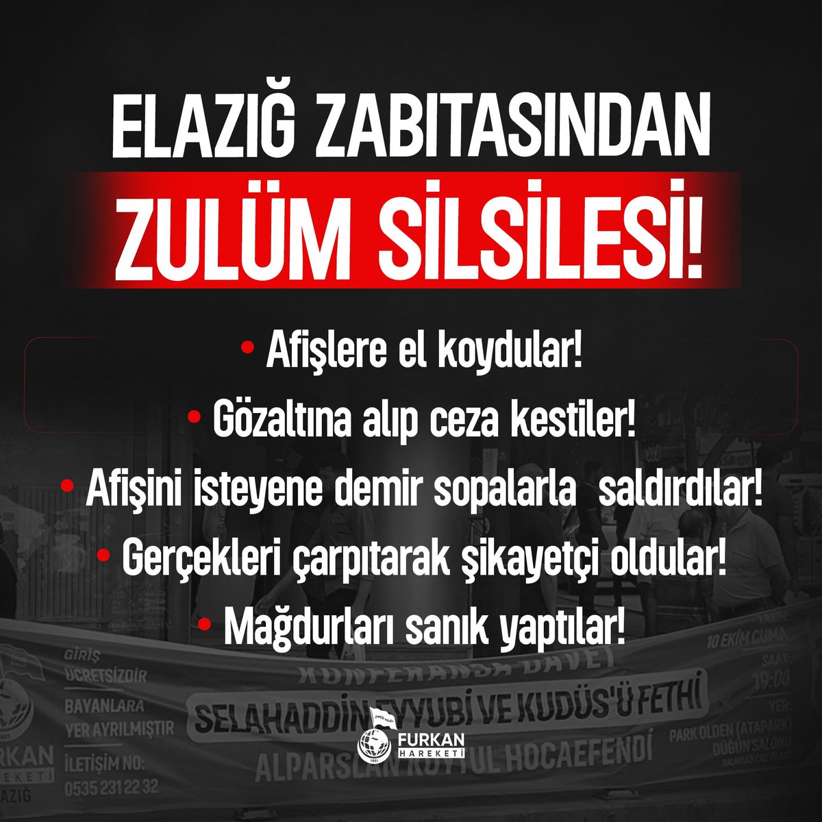 zynptpn's tweet photo. SistematikZulüm DevamEdiyor
#ElazığZabıtası https://t.co/fdyaLCMBK7