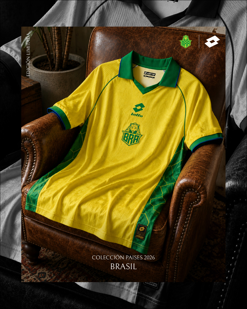 kaosportec's tweet photo. La pasión de una nación que hizo de esto un arte, con alegría, magia y talento. 🇧🇷✨

Camiseta Brasil de la Colección Países 2026.

Encuéntrala en todo nuestros locales.

#kaosport #lottosport #brasil #teamlotto https://t.co/8ZqPtDkpNZ