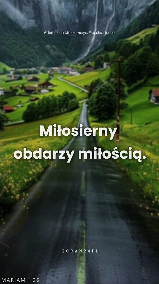 Koran24PL's tweet photo. Czynicie dobro, a czujecie się osamotnieni? Bóg sprawi, że pokochają Was mieszkańcy niebios i ziemi, bez względu na to, jak słabi się teraz wydajecie. ✨
#Koran #refleksja https://t.co/xd0LifgTyg
