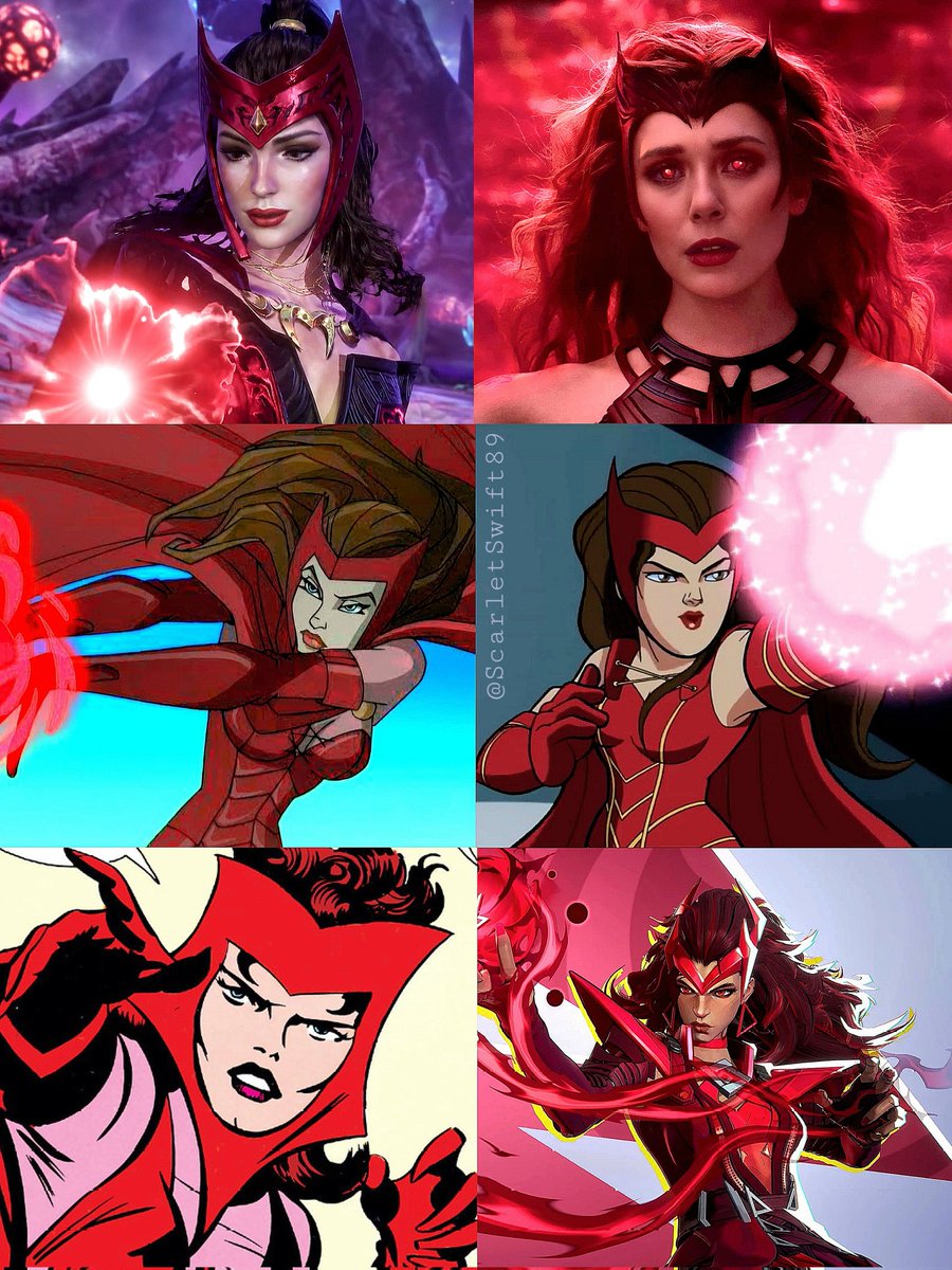 ScarletSwift89's tweet photo. THE MANY FACES OF WANDA MAXIMOFF ✨ https://t.co/GPgnF7ZluH