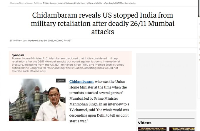 charliejon47871's tweet photo. @braddy_Codie05 When Pakistan attacked India, 
Modi govt retaliated with balakot strikes and Operation Sindoor

But after 26/11 by Pakistan
Congress refused to do any military action against pakistan fearing USA

congress jokers 🤡 https://t.co/4RvsjzEQNR