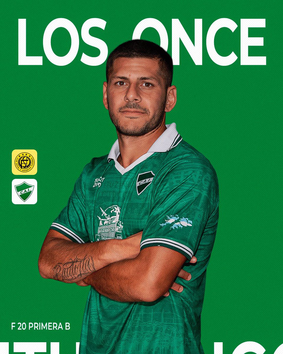 ItuzaingoPrensa's tweet photo. 📋

¡FORMACIÓN DE #ITUZAINGÓ!

💚👊🏽

Titulares y suplentes para enfrentar a Flandria en Jauregui.

#VamosVerde 🟢⚪️🟢 https://t.co/m5qR55znqi