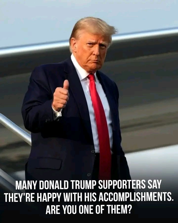 sol37109684's tweet photo. Many supporters of Donald Trump say they are pleased with his accomplishments and leadership, citing a variety of policies, decisions, and initiatives they believe have had a positive impact. The topic continues to generate discussion among voters, political observers, https://t.co/0xttVeHhYw