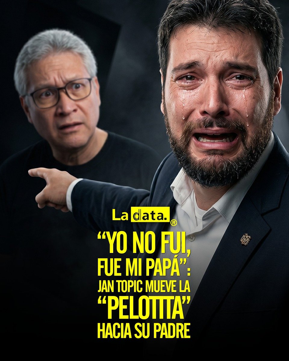 DrBannerLuis's tweet photo. Topic topic topic

Una vez que se sabe DEL CUARTO ESPEJO clandestino en @alcaldiagye manejado por LLANTO PIC. 

SE NIEGA Y DICE; "Es de mi papá". ser un CAGADO, VAGO, COBARDE Y AHORA SAPO del propio PADRE!

ASCO TOPIC!
ASCO!
@JefeUrbano
@Monchiito_ @ElPortalEcu @elinformante84 https://t.co/iexq5NiVIp