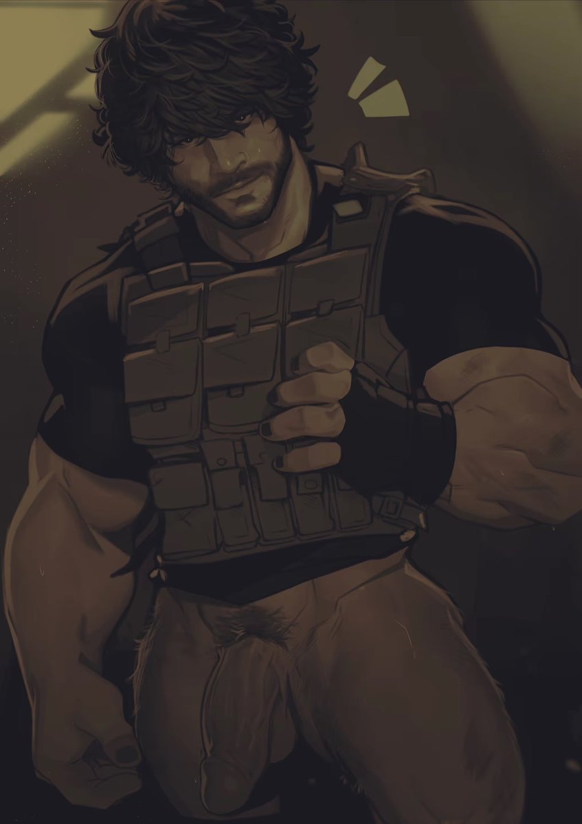 freaky_sebas's tweet photo. Carlos Oliveira fanart (not mine, if anyone knows the copyright owner let me know)
.
.
#residentevil #carlosoliveira #fanart #nsfw #dick #bara https://t.co/GXKDuOzB3x