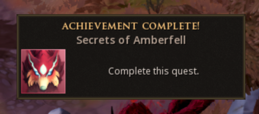 OptionTaken100's tweet photo. Quest Complete: Secrets of Amberfell
#RuneScape https://t.co/nnei7Un0J8