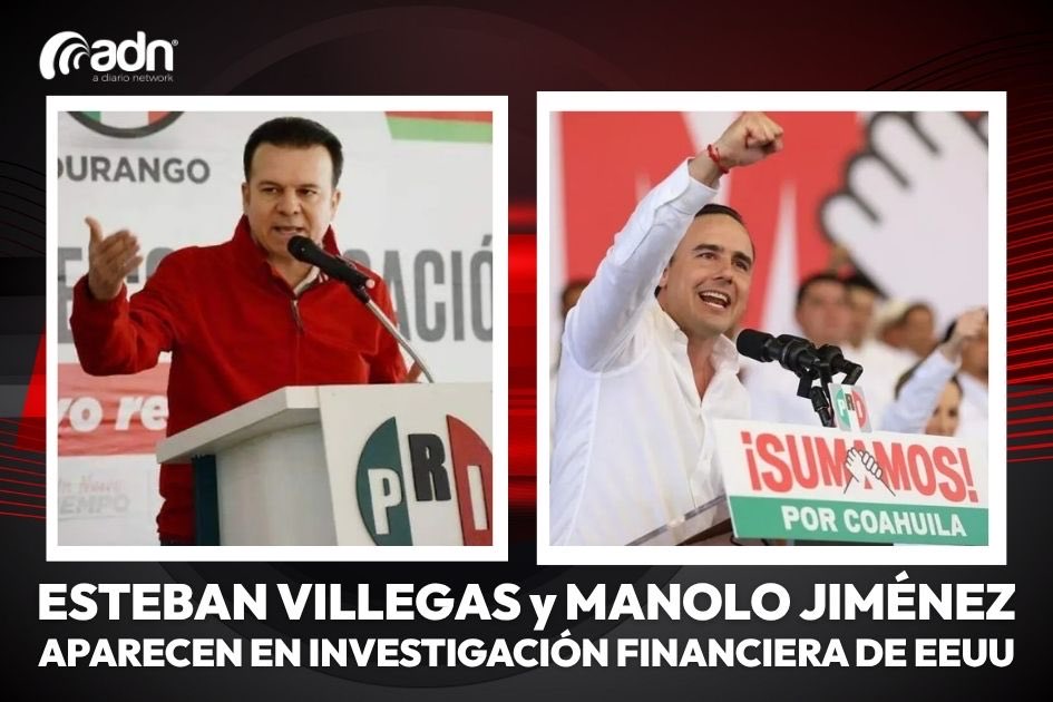 BarrancoAnaya's tweet photo. Aparecen los únicos gobernadores del PRI en investigación financiera de EEUU

Manolo Jiménez Salinas gobierna Coahuila y Esteban Villegas Villarreal encabeza Durango, las dos únicas entidades gobernadas actualmente por el PRI. La aparición de ambos mandatarios en el mismo reporte ha llamado la atención debido a que representan la totalidad de las gubernaturas priistas. 

‼️Hasta ahorita Alito Moreno no ha dicho ni pío, está desaparecido nadie sabe dónde carajos está Alito Moreno ‼️