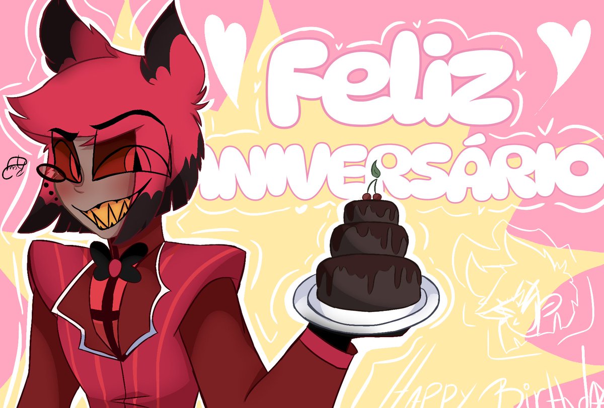 Torajaylin_'s tweet photo. Fiz um desenho do alastor para meu amigo que o ama :333 https://t.co/OUjaJa3lOp